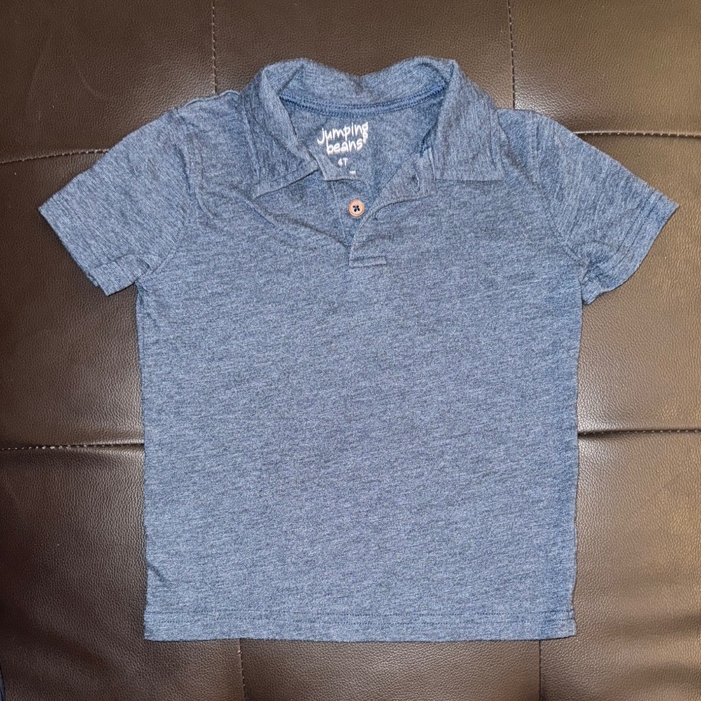 Jumping Beans Blue Kids Polo Shirt